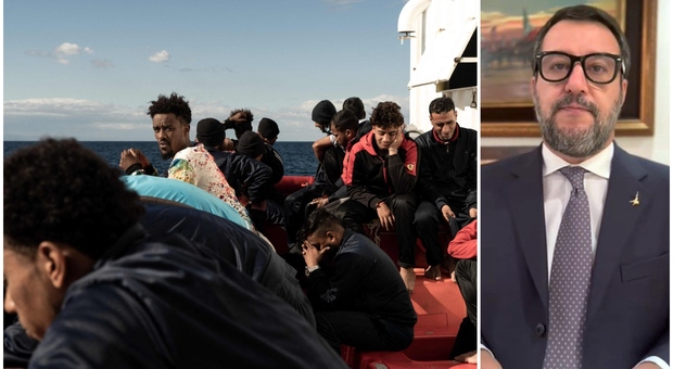 Migranti, Salvini: «Sono viaggi organizzati sempre più pericolosi, vanno stroncati»