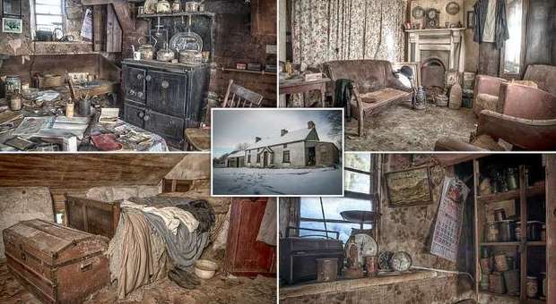 Una casa abbandonata diventa una capsula del tempo dopo aver conservato intatti gli oggetti al suo interno per oltre un secolo