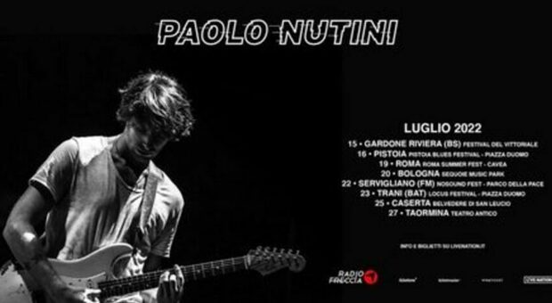 Paolo Nutini in tour in Italia dopo 7 anni: data anche al Belvedere di San Leucio