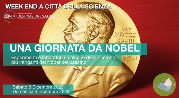 Città della scienza, un weekend dedicato ai premi Nobel