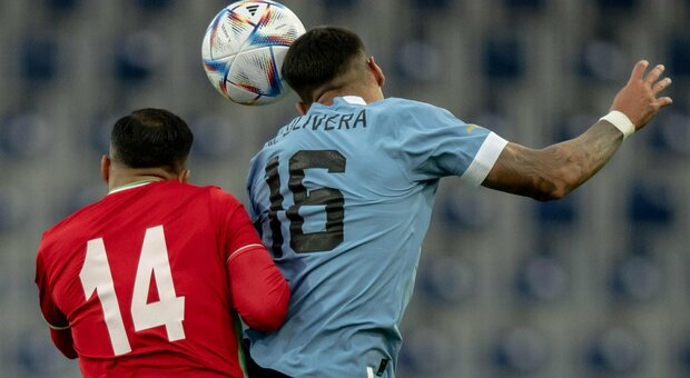 Olivera titolare con l'Uruguay ma la Celeste crolla contro l'Iran