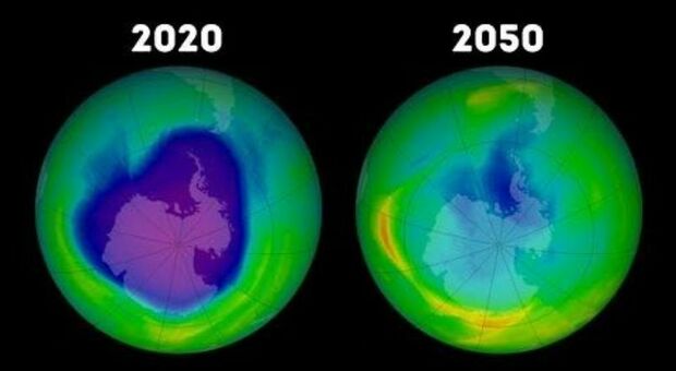 Buco dell'ozono si restringe, l'Onu: «Gli accordi internazionali possono chiuderlo in 40 anni»
