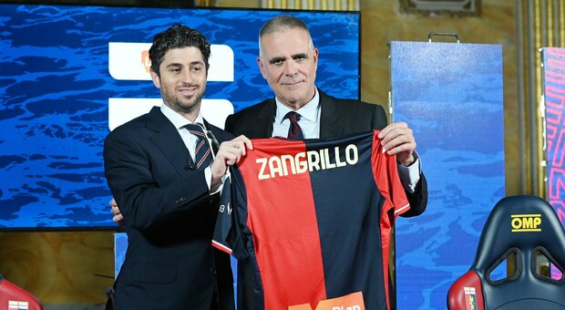 Genoa, Zangrillo si presenta: «Sheva garanzia, tifosi sostengano»
