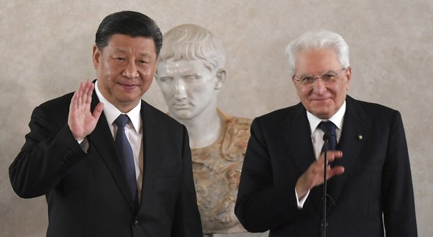 Xi Jinping al Quirinale: l'incontro con Mattarella