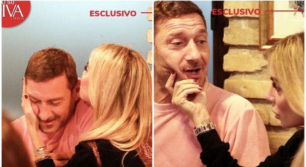 Totti e Noemi Bocchi a Dubai, sempre più uniti e spuntano le foto dei baci in pubblico. «Lui è di nuovo felice»