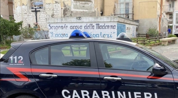 Una auto dei carabinieri
