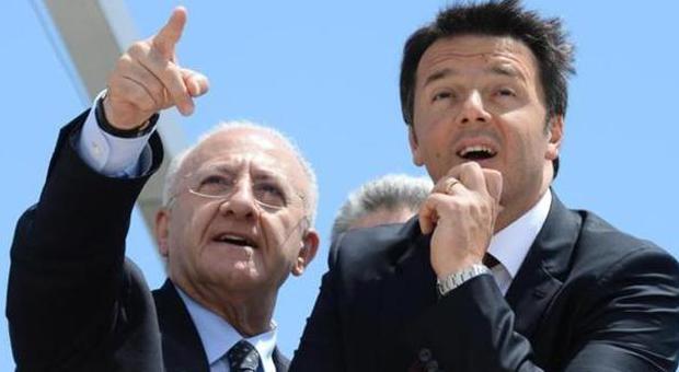 Fondi per Terra dei Fuochi, De Luca: «Grazie, Renzi»