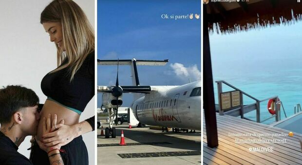 Sophie Codegoni vola alle Maldive con Alessandro Basciano: il resort di lusso e la camera galleggiante