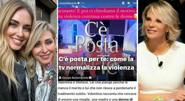 Chiara Ferragni, la mamma attacca C'è posta per te (e Maria De Filippi): «Poi ci chiediamo il motivo di tanta violenza contro le donne»