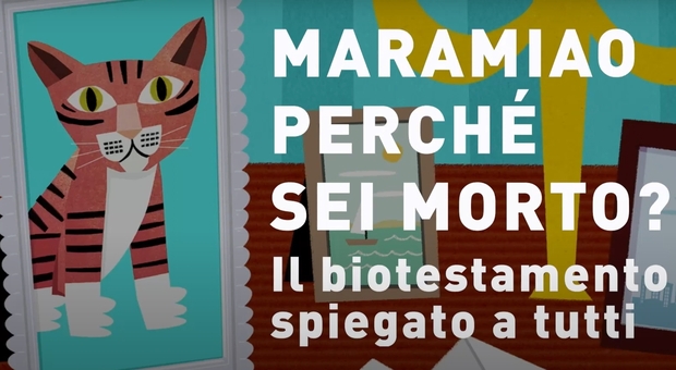 Biotestamento, la campagna informativa con Giobbe Covatta: «Lo conosce solo lo 0.4% degli italiani»