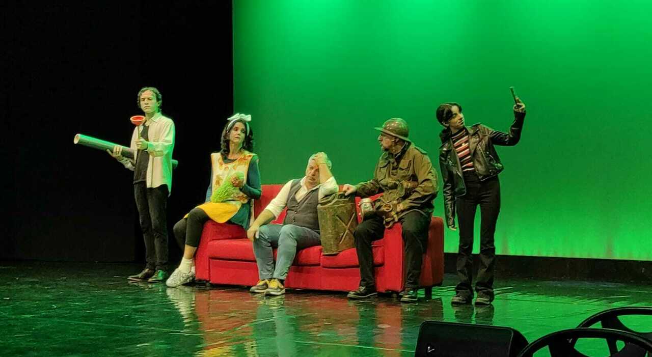Debutta «La Famiglia Verde» al Teatro Giuffrè con lo spettacolo «Una data  da ricordare»