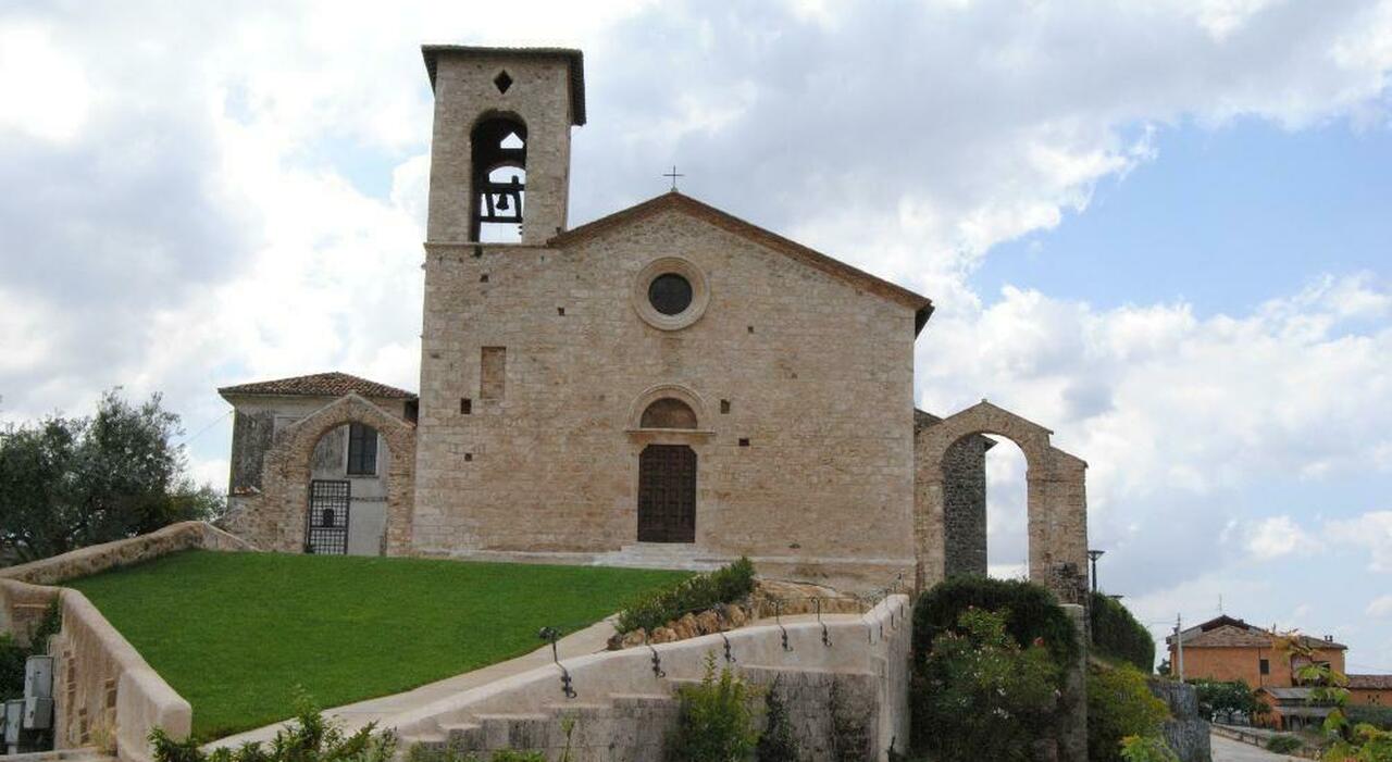 Ferentino, scoperto un labirinto medievale nella chiesa di Sant'Antonio Abate: «Forse commissionato dai Templari»