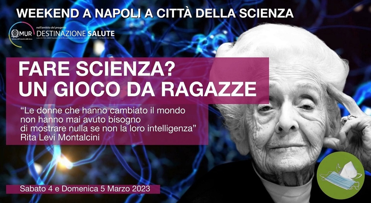 Città della Senza, «The Practice of Science?  Game for girls!  Weekend greetings to women and the flag for Women’s Day