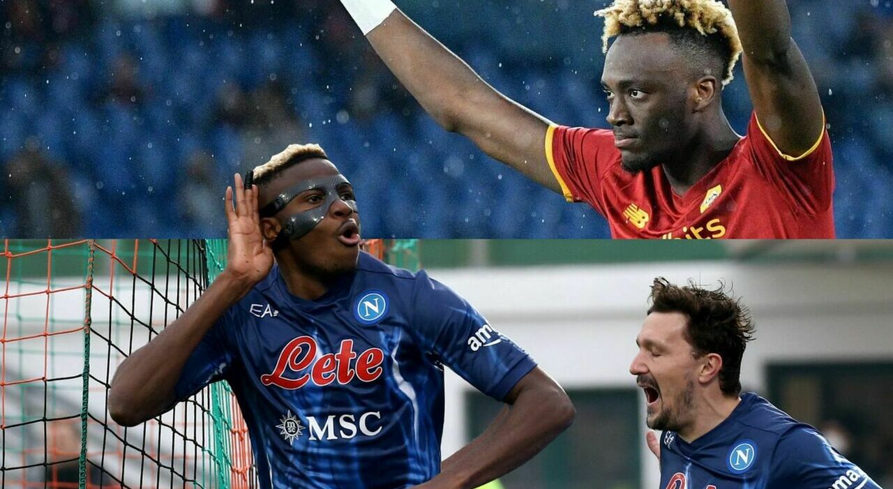 Napoli-Roma, Osimhen vs Abraham: Nigeria e Serie A nel destino