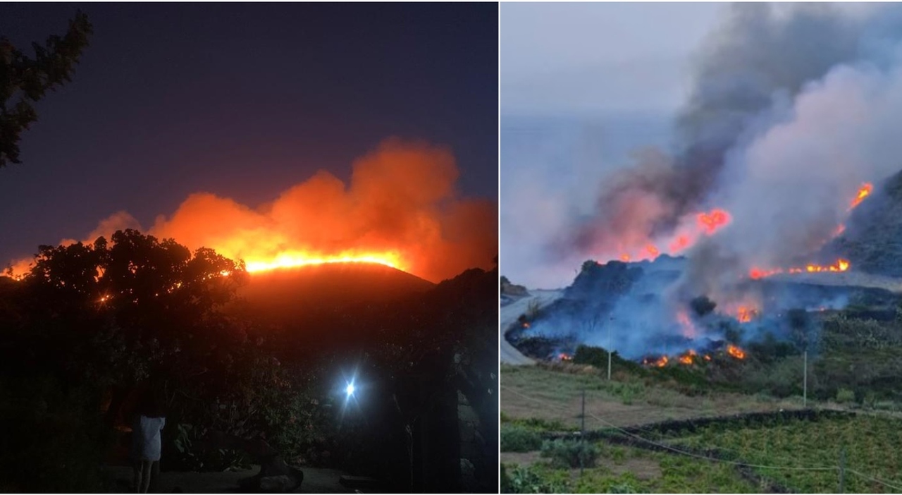 Incendio Pantelleria 