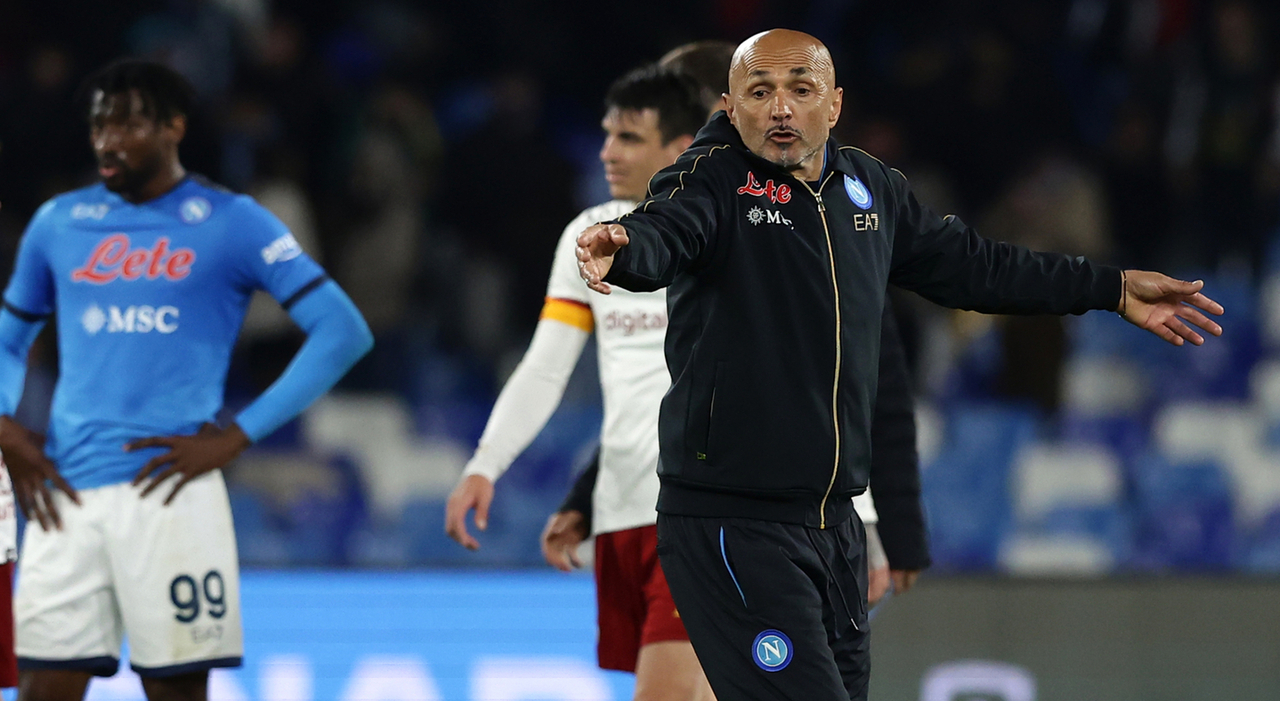 Napoli-Roma, Spalletti è deluso: «Il gol preso si poteva evitare»