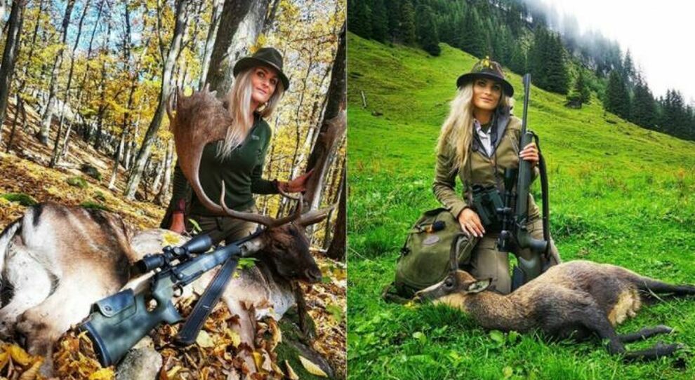 Petra, la cacciatrice che pubblica le foto delle prede uccise su Instagram:  «Mi minacciano di morte» - Il Mattino.it