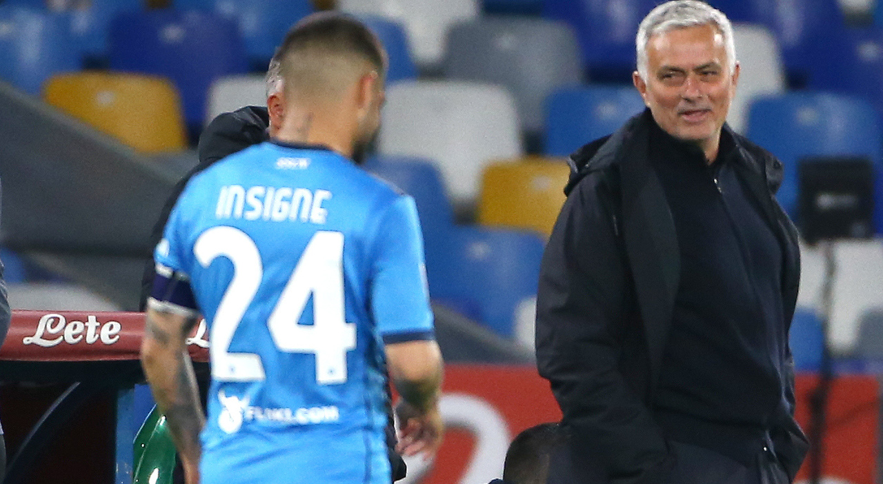 Napoli-Roma, Mourinho accusa: «Ho visto arbitraggio vergognoso»