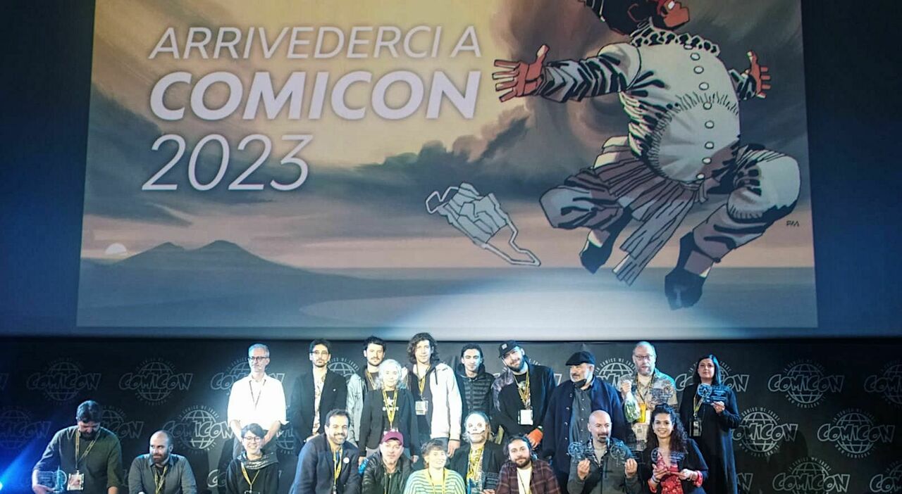 Comicon 2022, le premiazioni con Lundini: ecco tutti i vincitori. Davide  Toffolo annuncia il suo addio - Il Mattino.it