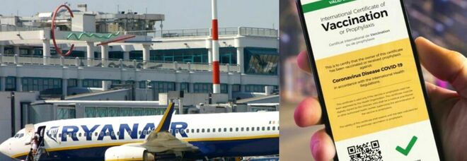 Passaporto vaccinale, Ryanair si rifiuta «Sui nostri voli non sarà richiesto , non dovrebbero esserci questi limiti»
