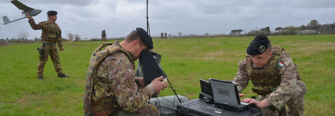 Terra dei fuochi, nel Casertano controlli dell'Esercito con il drone