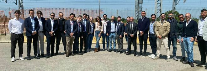 Giovani costruttori e industriali in visita ai cantieri Rfi Napoli-Bari