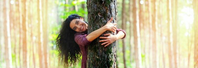 Abbracciare un albero, coltivare una pianta o andar per boschi: a ciascuno la sua Natura-terapia