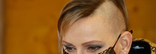 Charlene di Monaco con un nuovo taglio rasato: il look shock della principessa