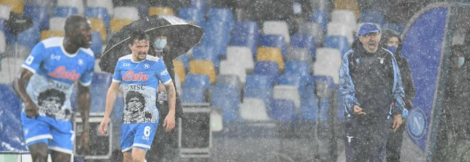 Lazio, Sarri alza bandiera bianca: «Napoli la più forte del campionato»