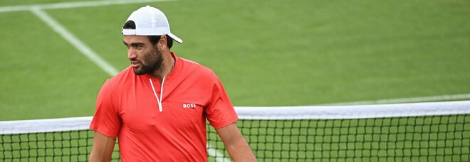 Matteo Berrettini si ritira da Wimbledon: è positivo al Covid