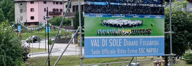Napoli-Perugia a Dimaro il 17 luglio: i biglietti azzurri ancora a 20 euro