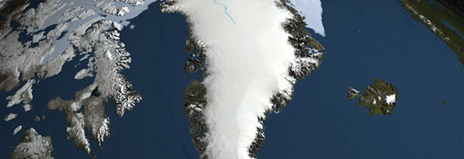 Groenlandia, la quantità di ghiaccio che si è sciolta martedì potrebbe ricoprire il Nord Italia