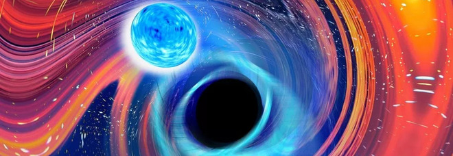 Onde gravitazionali, nuova scoperta: osservata la prima fusione tra un buco nero e una stella di neutroni