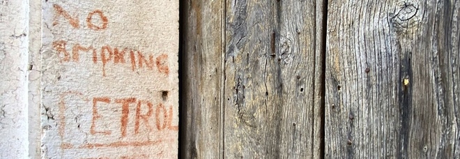 Salerno, ritrovata una scritta risalente alla Seconda guerra mondiale