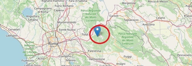 Terremoto alle porte di Roma, la terra trema Tivoli