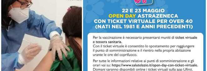 Lazio, oggi le prenotazioni per l'Open Day AstraZeneca: a che ora apre il portale e quali i centri per vaccinarsi
