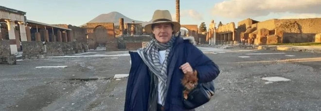 Da Beautiful a Pompei: Ronn Moss in visita agli Scavi