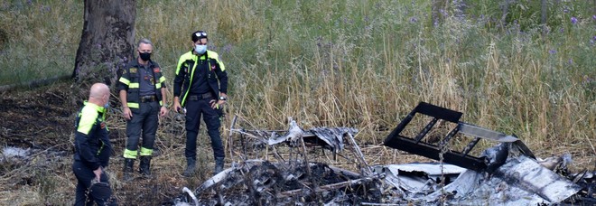 L'aereo caduto a Nettuno in cui sono morti due giovani