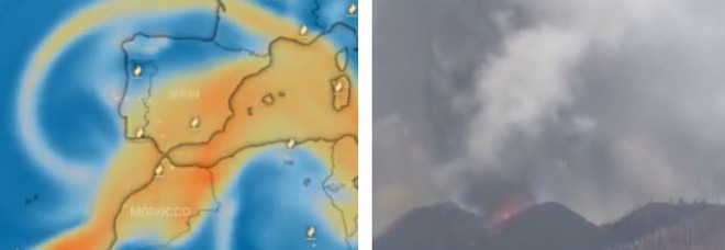 Vulcano Canarie, la nube di anidride solforosa in arrivo su Sicilia, Sardegna e costa tirrenica Che cosa sappiamo