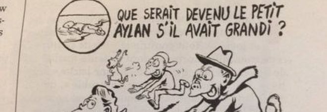 Charlie Hebdo nella bufera: il piccolo Aylan è «il futuro molestatore delle donne europee»