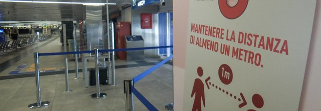 Misure di sicurezza a Milano Linate