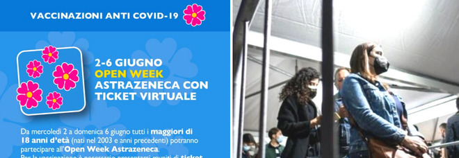 Vaccini, Open Day Lazio (2-6 giugno) aperto a tutti da 18 anni in su: come prenotare, quando e in quali centri
