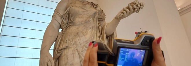 Napoli, sensori al Mann per il monitoraggio ambientale: al via la rilevazione della temperatura delle sculture nella Collezione Farnese