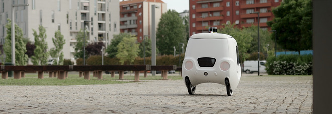 Innovazione, al via la sperimentazione di Yape, il primo robot-fattorino per le consegne a guida autonoma