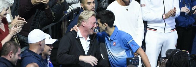 Tennis, Djokovic: «Ho il cuore spezzato per Becker»