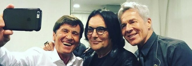 Renato Zero, Gianni Morandi e Claudio Baglioni: su Instagram esplode il «Il Triangolo sì»