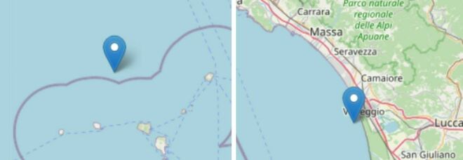 Terremoto di magnitudo 3.6 alle Eolie. Scossa 2.5 a Massa Carrara