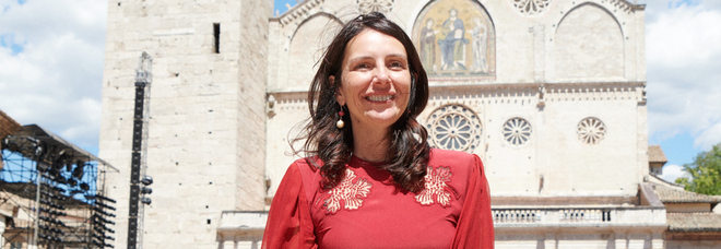 Marica Branchesi a Spoleto per il Premio Carla Fendi