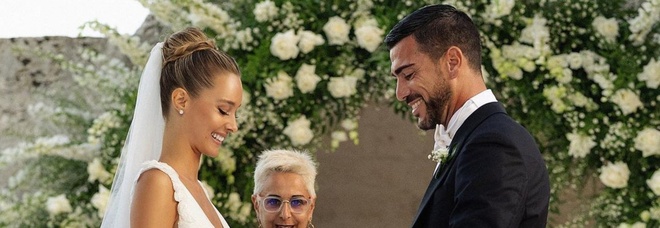 Graziano Pellè e Viky Varga sposi, il matrimonio da sogno a Ostuni