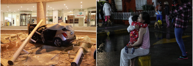 Messico, terremoto di magnitudo 7 alle porte di Acapulco: uomo travolto dalla caduta di un traliccio, danni ai palazzi